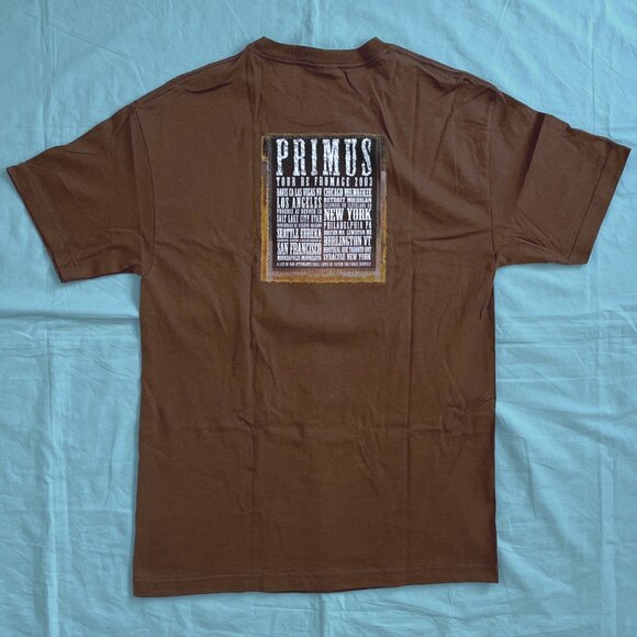 Vintage Primus "Tour De Fromage 2003" T-Shirt - Picture 2 of 8